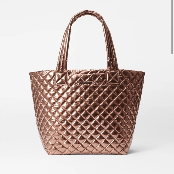 MZ Wallace Handbags - NEW - Copper Metallic Lacquer Medium
Metro Tote Deluxe